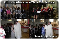 Confirmations en UPN à Farciennes : samedi 6 juin 2015