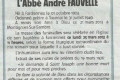 Funerailles Abbé André Fauvelles 2013