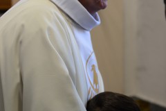 Messe avec les enfants qui se préparent à la communion