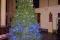 Montage du sapin de Noël à Farciennes Centre